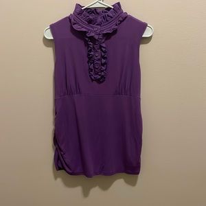 A pea in the pod beautiful purple maternity top